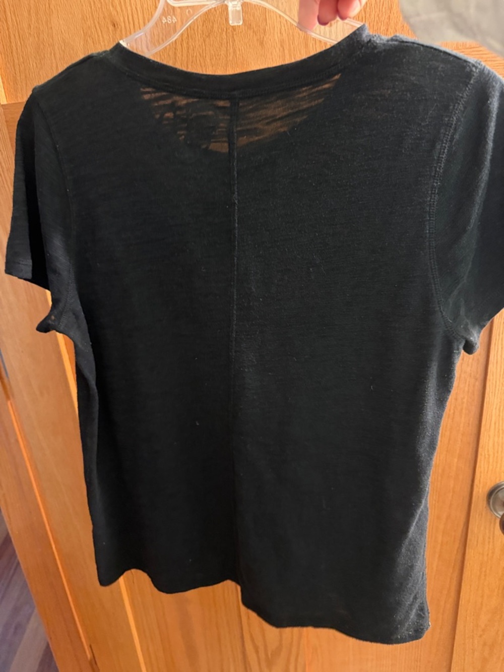 Chaser Black Tee with Red Lips and Aqua-Purple Tongue Graphic - Picture 4 of 4